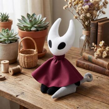 Hollow Knight Inspired Plush Toy • Cute Soft Bug Doll • Game Fan Collectible Plushie • Silksong Style Plush Gift